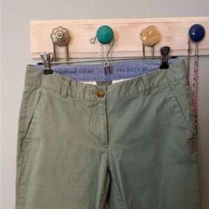 Talbots weekend chino, green
